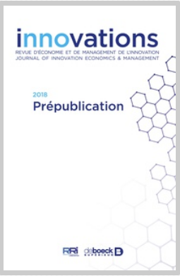 Revue d’économie et de management de l’innovation, (2018),(56), Janvier.